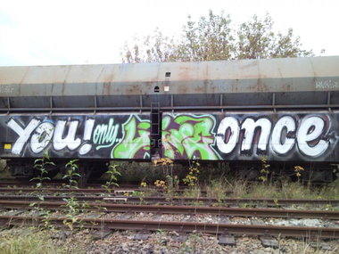Graffiti Train - Photo by ABCmaniac - forin