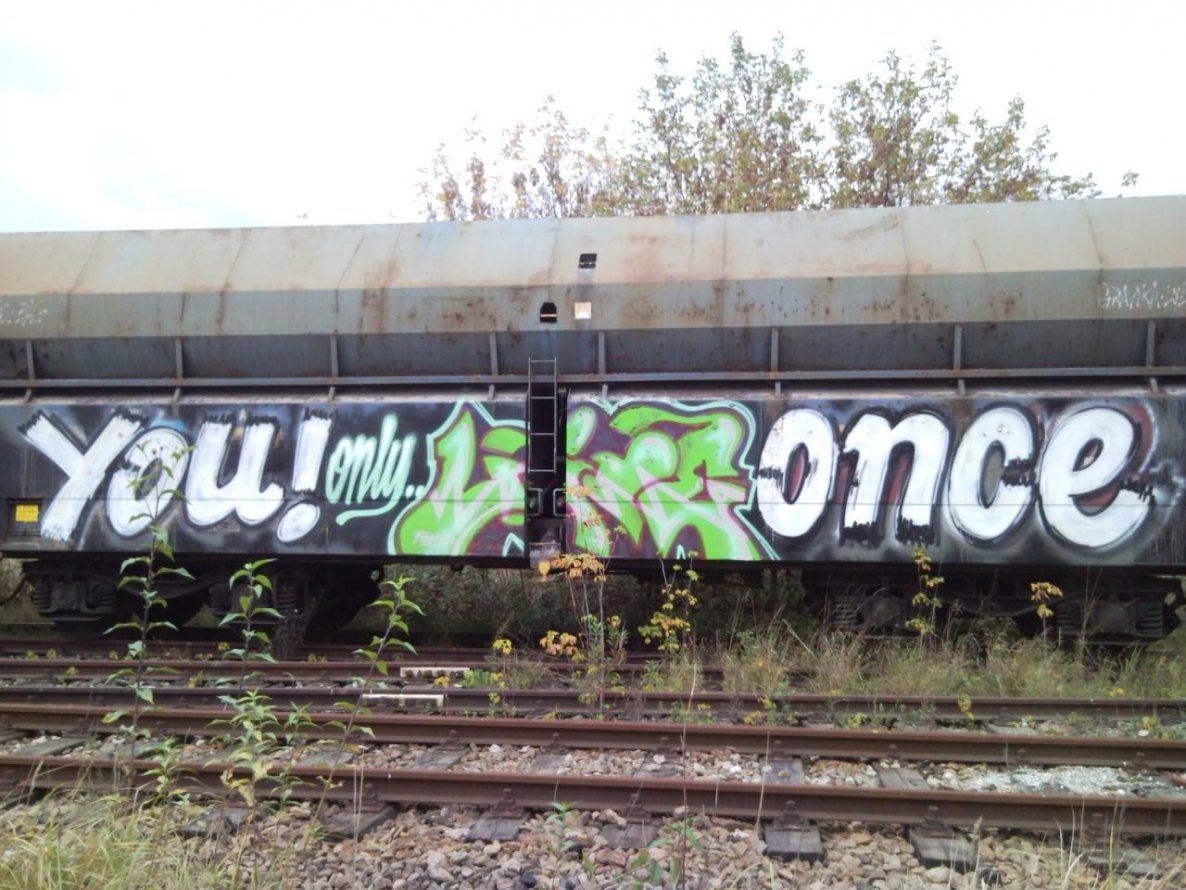 Graffiti Train - Photo by ABCmaniac - forin