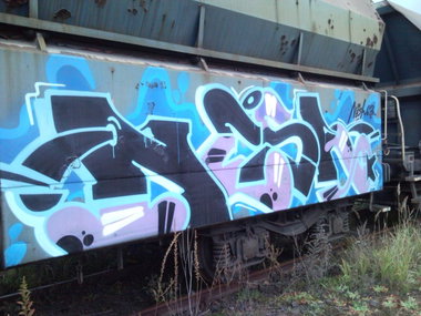 Graffiti Train - Photo by ABCmaniac - nesh