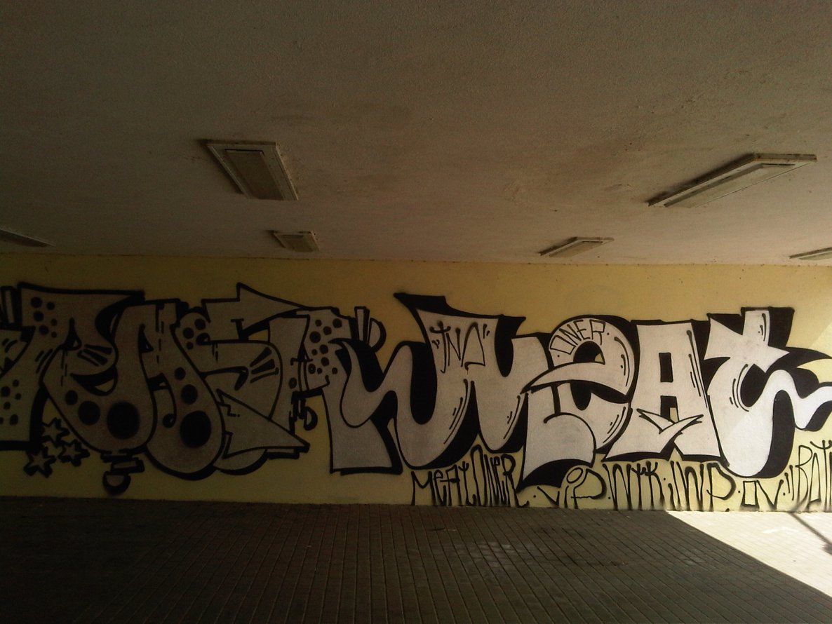 Graffiti Bombing - Photo by ABCmaniac - rash, meat
