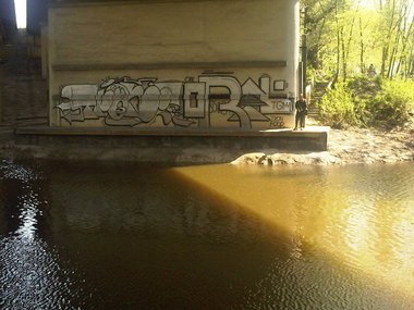 Graffiti Wall - Photo by ABCmaniac - tron, oral, tgm