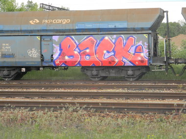 Graffiti Train - Photo by ABCmaniac - back