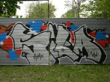 Graffiti Bombing - Photo by ABCmaniac