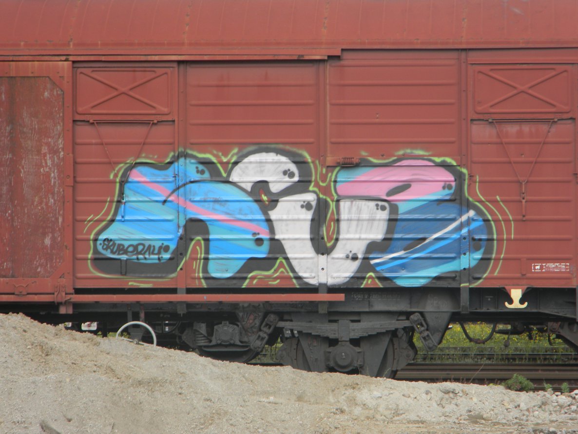 Graffiti Train - Photo by ABCmaniac
