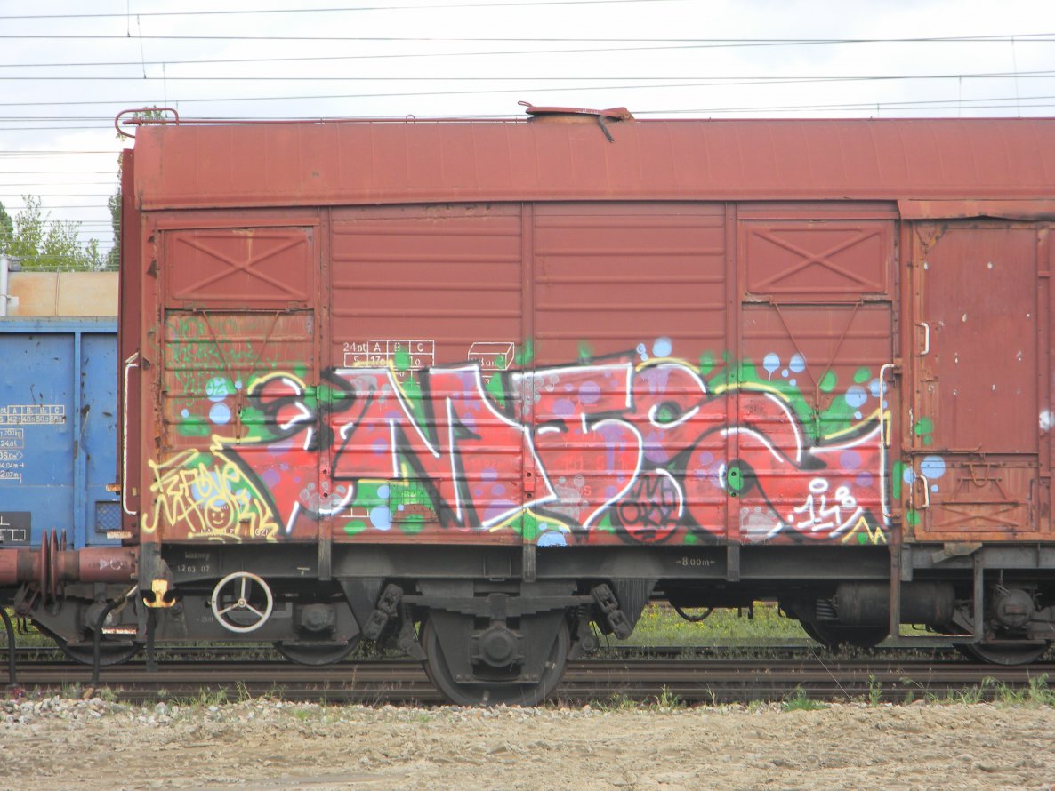 Graffiti Train - Photo by ABCmaniac