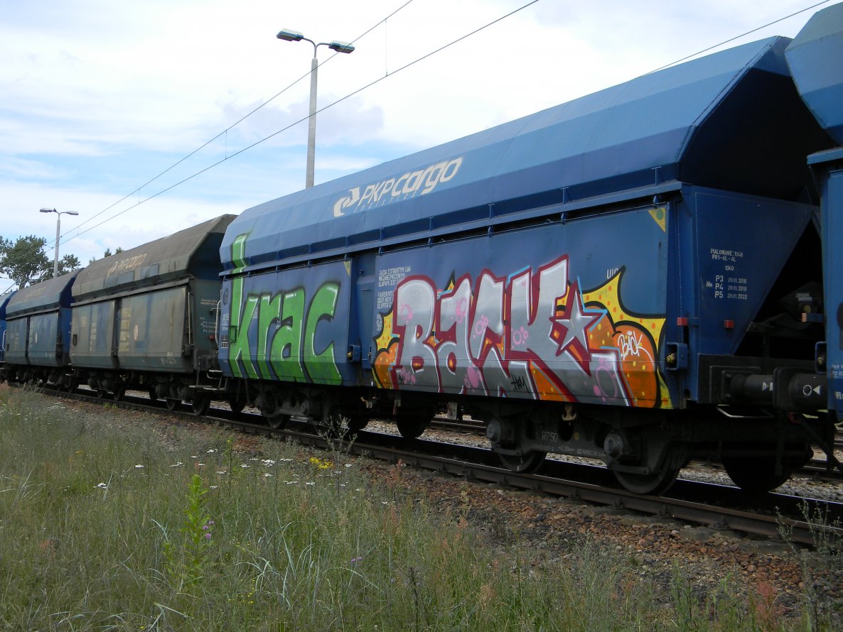 Graffiti Train - Photo by ABCmaniac - fr8, back, krac