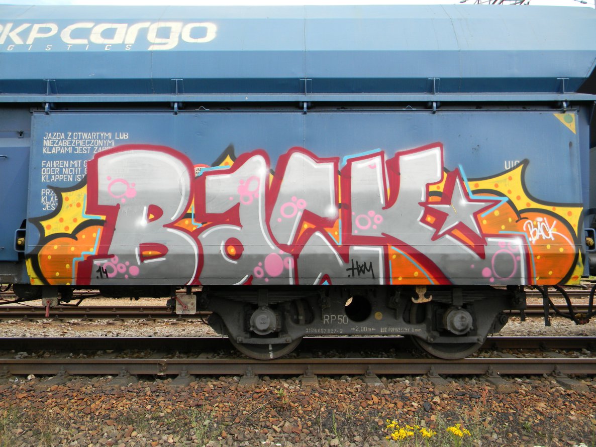 Graffiti Train - Photo by ABCmaniac - back, fr8