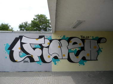 Graffiti Wall - Photo by ABCmaniac - Finer