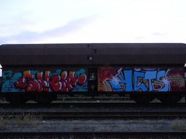 Graffiti Train - Photo by ABCmaniac