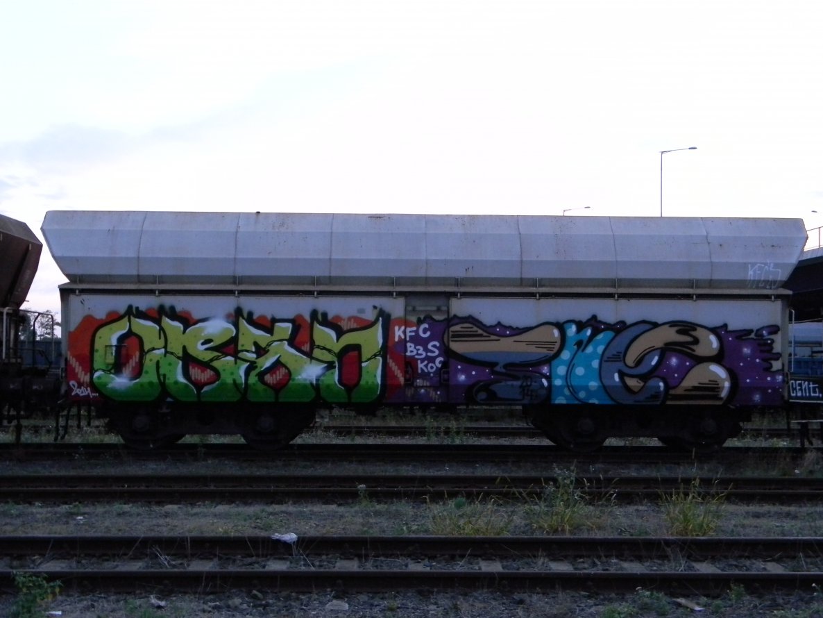 Graffiti Train - Photo by ABCmaniac