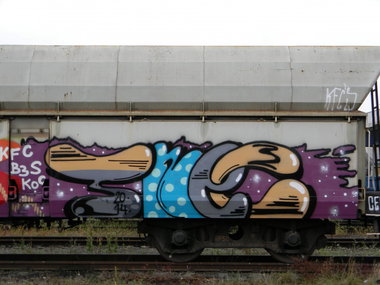 Graffiti Train - Photo by ABCmaniac