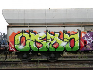 Graffiti Train - Photo by ABCmaniac