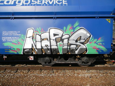 Graffiti Train - Photo by ABCmaniac