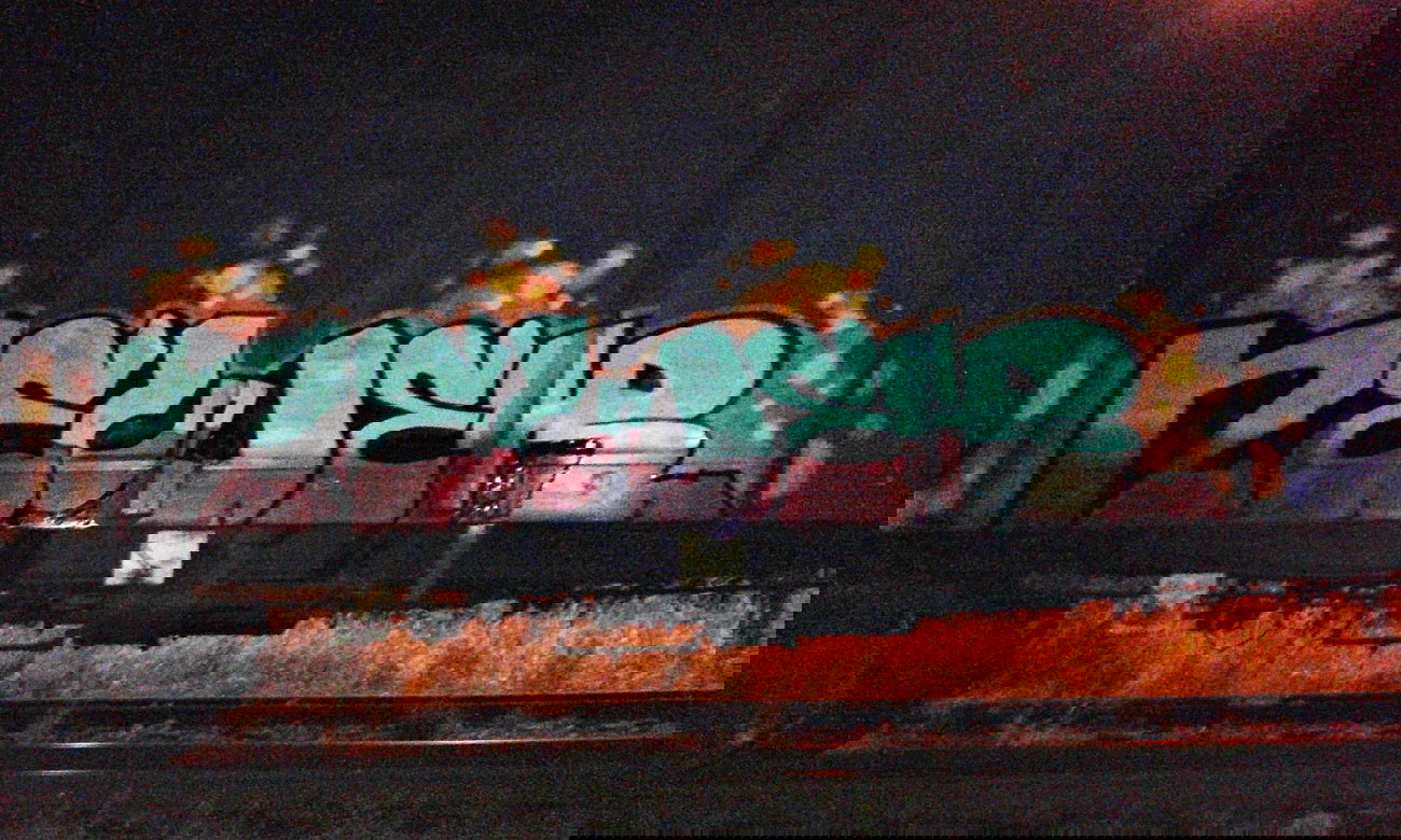 Graffiti Train - Photo by AC1312AB