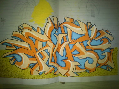 Graffiti Sketch - Photo by ACRE (2012)