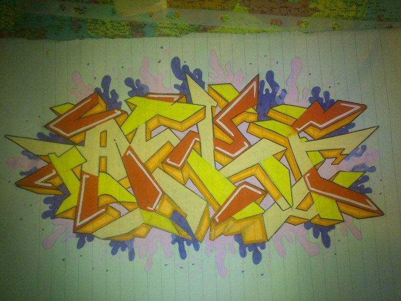 Graffiti Sketch - Photo by ACRE (2013)