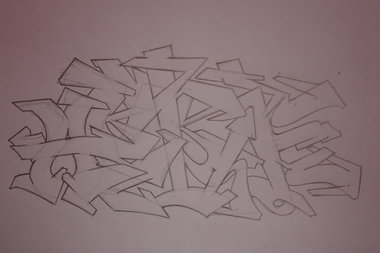 Graffiti Sketch - Photo by ACRE (2012)