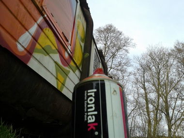 Graffiti Artwork - Photo by AER0S0L - Ironlak, Qrin