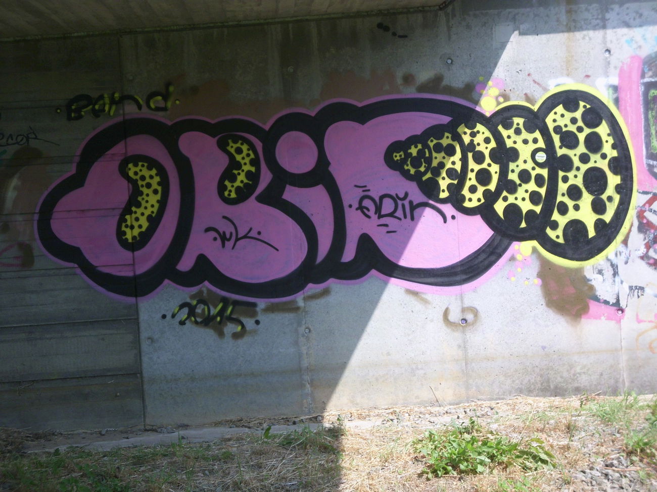 Graffiti Bombing - Photo by AER0S0L - QRIN (2015)