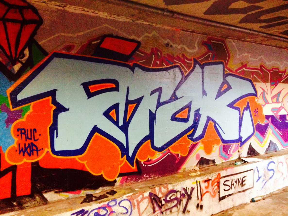 Graffiti Wall - Photo by AFOKones - Afok