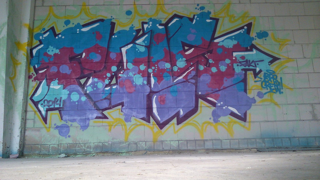 Graffiti Wall - Photo by AGON