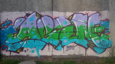 Graffiti Wall - Photo by AGON