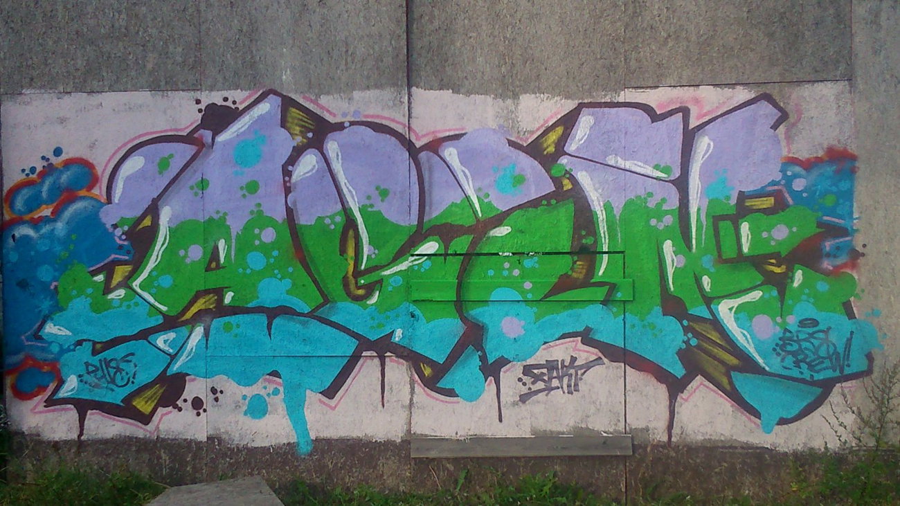 Graffiti Wall - Photo by AGON