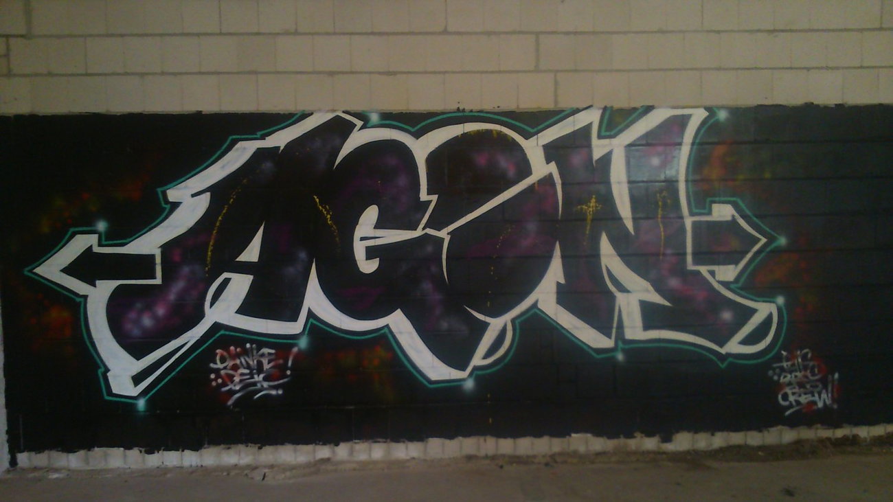 Graffiti Wall - Photo by AGON