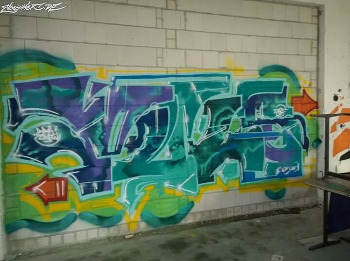 Graffiti Wall - Photo by AGON