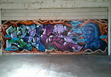 Graffiti Wall - Photo by AGON