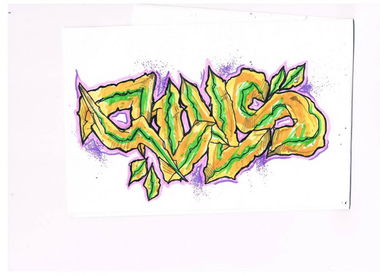 Graffiti Sketch - Photo by AGON - Puls (2015)