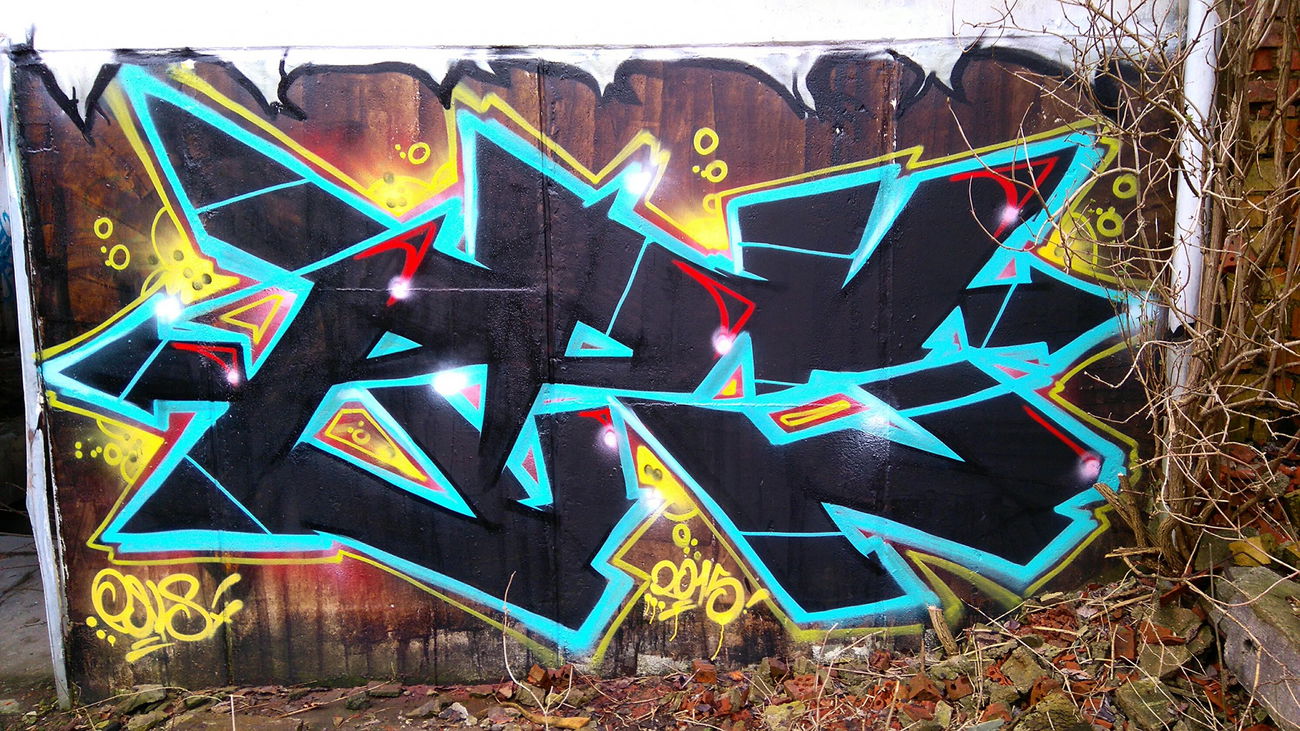 Graffiti Wall - Photo by AGON - BRS, Puls (2015)
