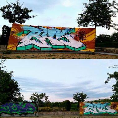 Graffiti Wall - Photo by AGON - DEIS, APS, BRS (2016)