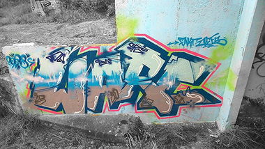 Graffiti Wall - Photo by AGON - WÄRE, BRS (2015)