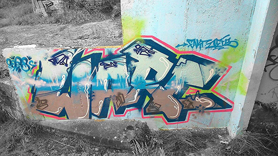 Graffiti Wall - Photo by AGON - WÄRE, BRS (2015)