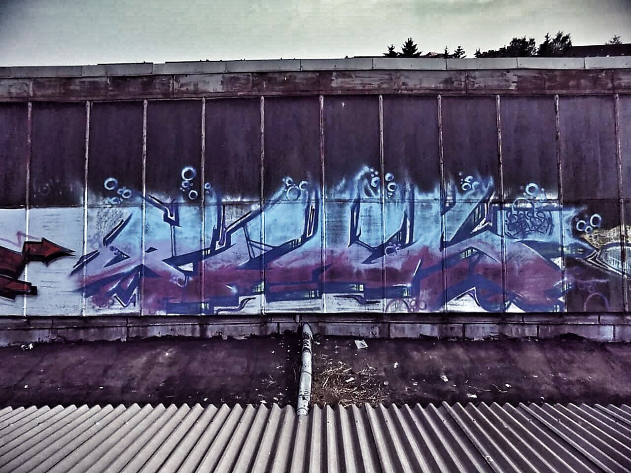 Graffiti Wall - Photo by AGON - Puls, Deis, BRS (2015)