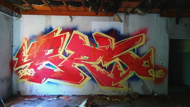 Graffiti Bombing - Photo by AGON - BRS, CREW, PULS (2016)