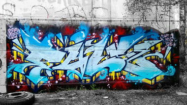 Graffiti Wall - Photo by AGON - Puls, APS, BRS (2016)