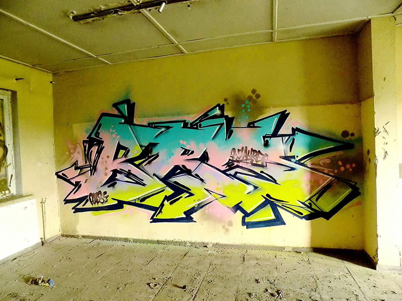 Graffiti Wall - Photo by AGON - BRS, CREW, PULS (2016)