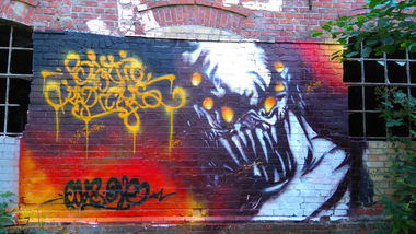 Graffiti Wall - Photo by AGON - BalticRadicalS, BRS, Puls (2016)