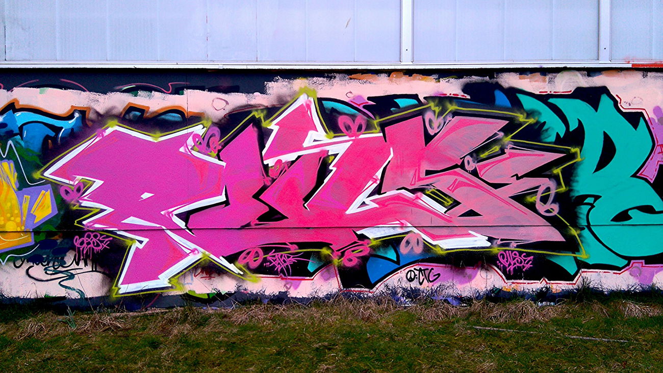 Graffiti Wall - Photo by AGON - Puls, BRS, APS (2016)