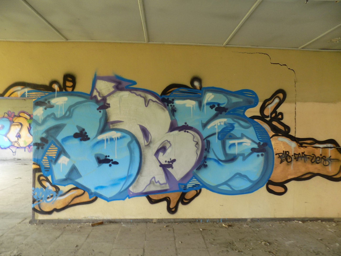 Graffiti Wall - Photo by AGON - BRS, Puls (2015)
