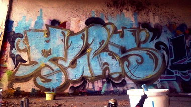 Graffiti Bombing - Photo by AGON - Puls, BRS, APS (2015)
