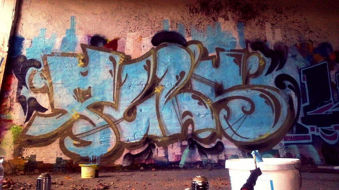 Graffiti Bombing - Photo by AGON - Puls, BRS, APS (2015)