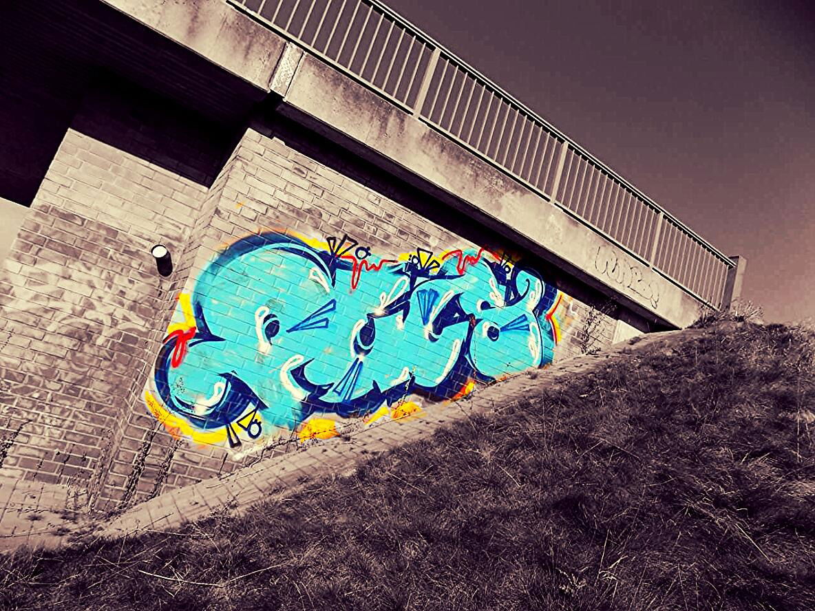 Graffiti Bombing - Photo by AGON - Puls, BRS, APS (2015)