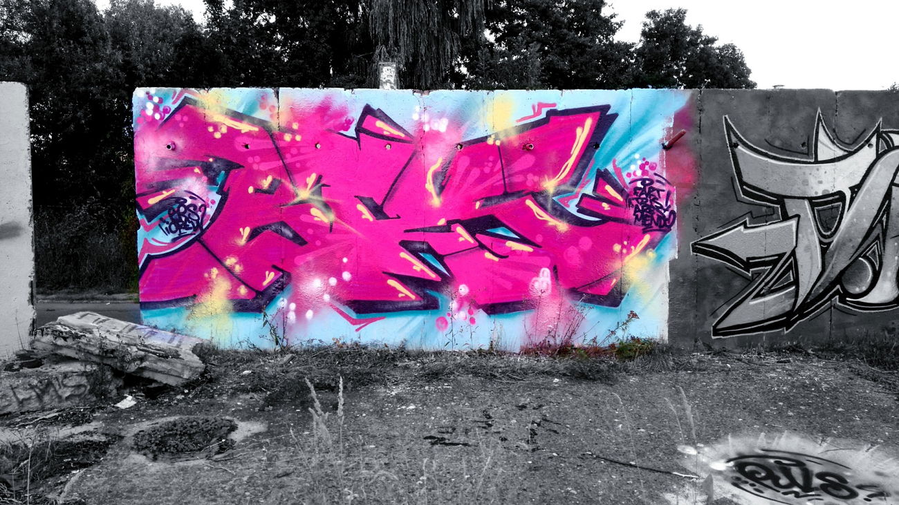 Graffiti Wall - Photo by AGON - Puls, BRS, APS (2016)