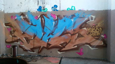 Graffiti Wall - Photo by AGON - Puls, BRS, APS (2016)