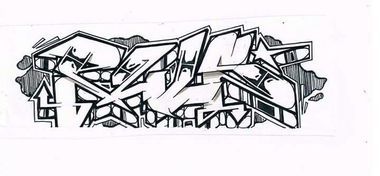 Graffiti Sketch - Photo by AGON - Puls, BRS (2015)