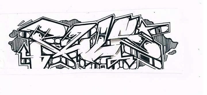 Graffiti Sketch - Photo by AGON - Puls, BRS (2015)