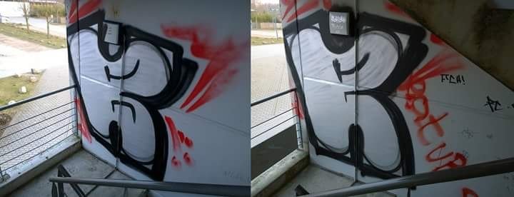 Graffiti Bombing - Photo by AGON - BRs (2015)